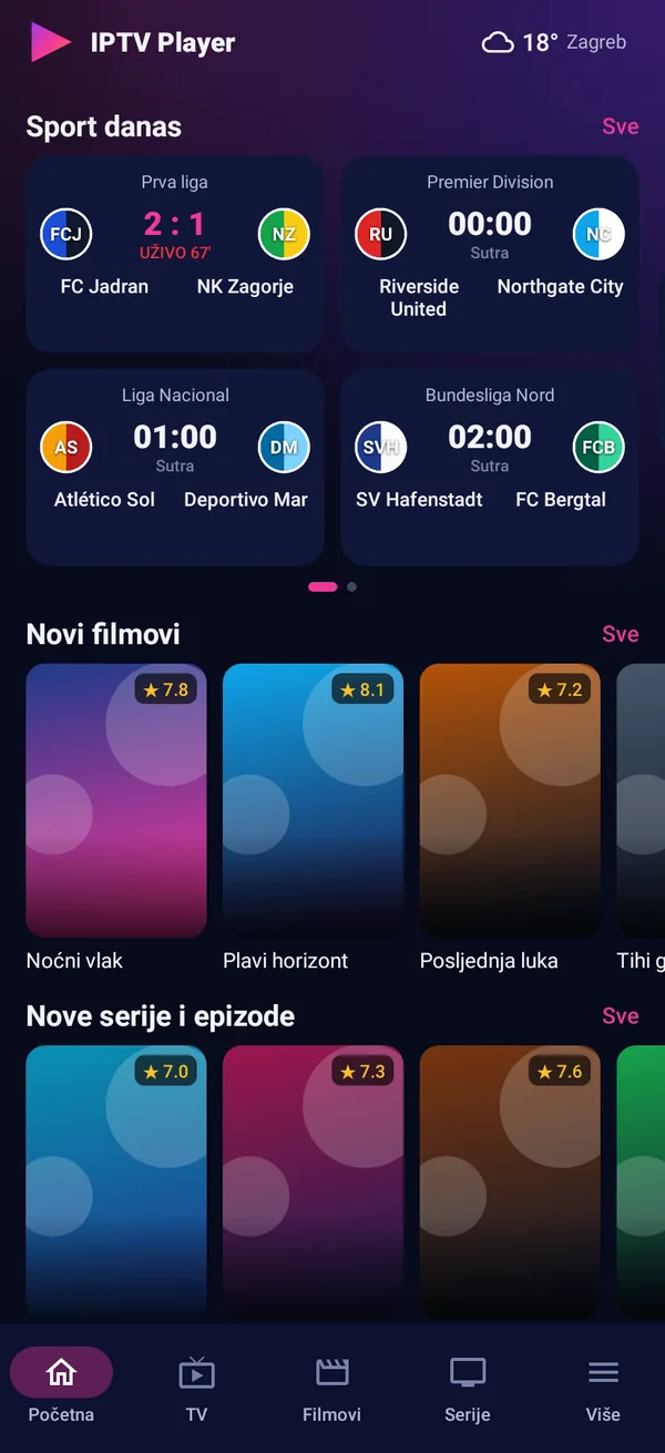 Aplikacija na mobitelu